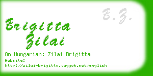 brigitta zilai business card